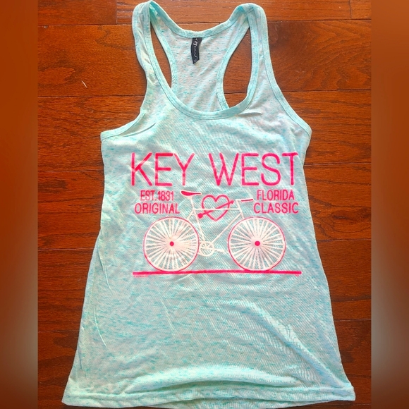 Girl's Key West Bicycle Tank Top - Picture 1 of 2